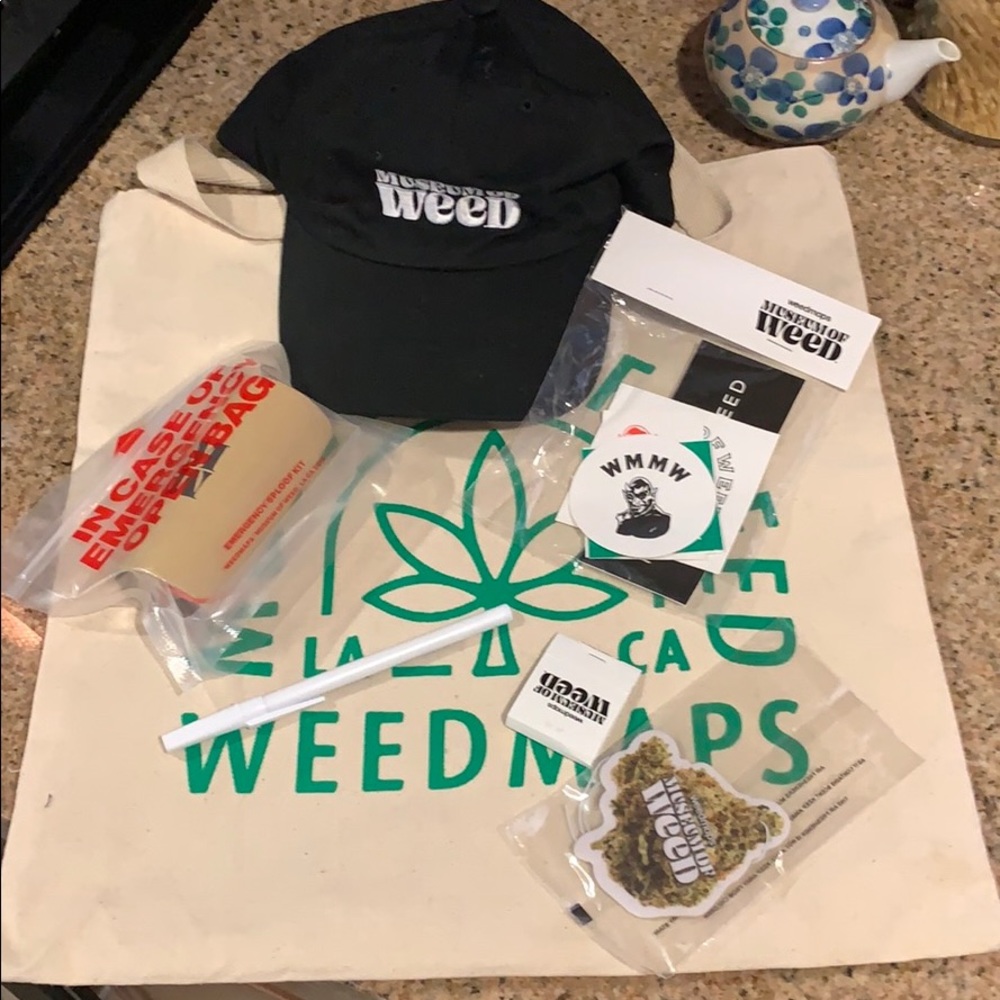 WeedMaps Museum of Weed LA Gift Bag